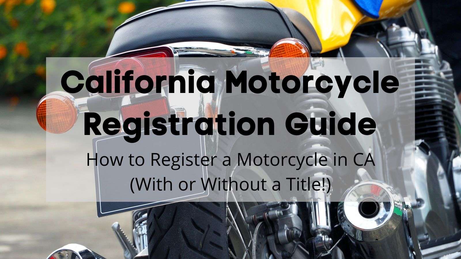 At What Age Can You Get A Motorcycle License In California